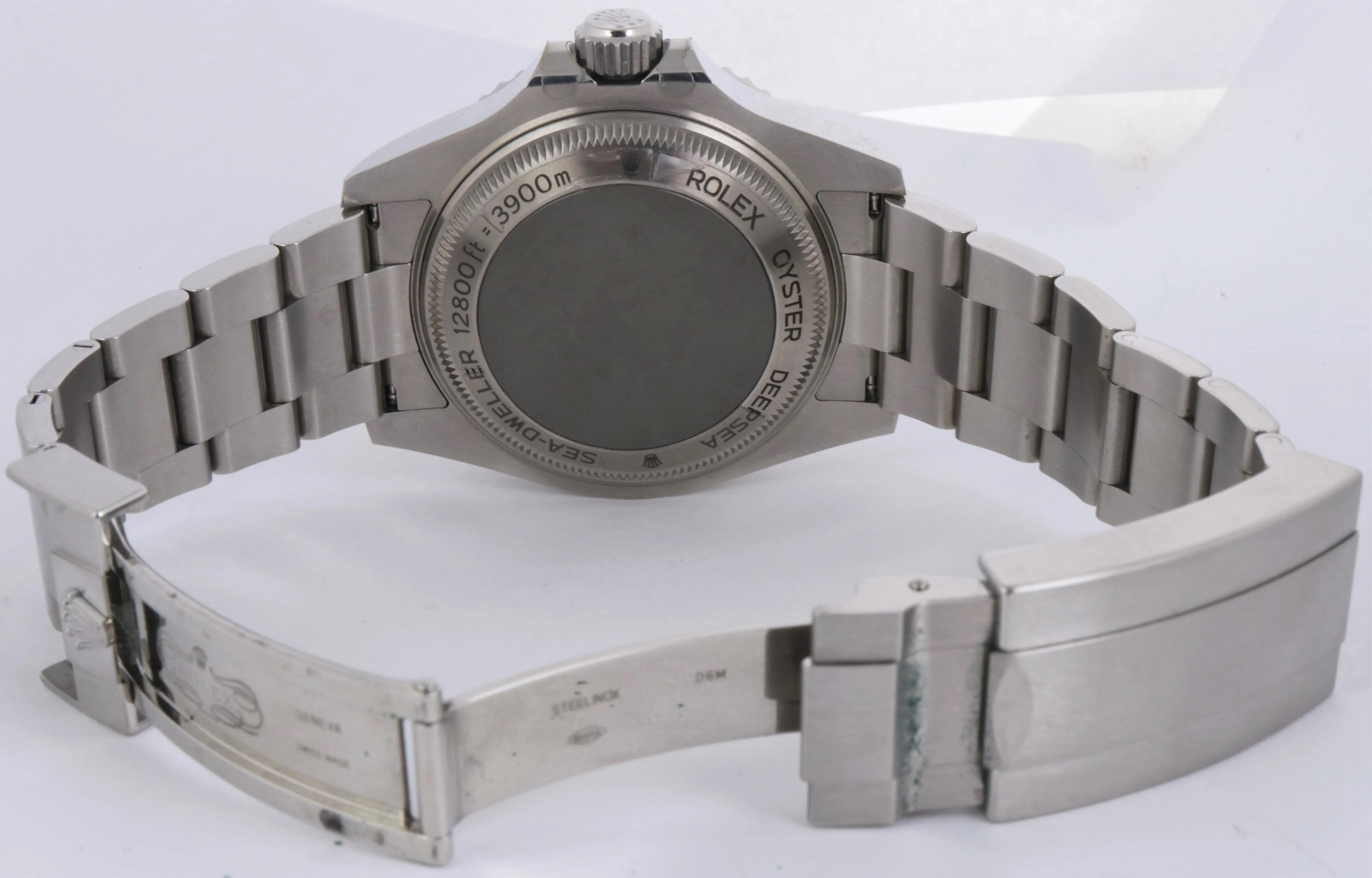 MINT 2018 Rolex Sea-Dweller Deepsea 126660 Stainless Steel 44mm Black Dive Watch
