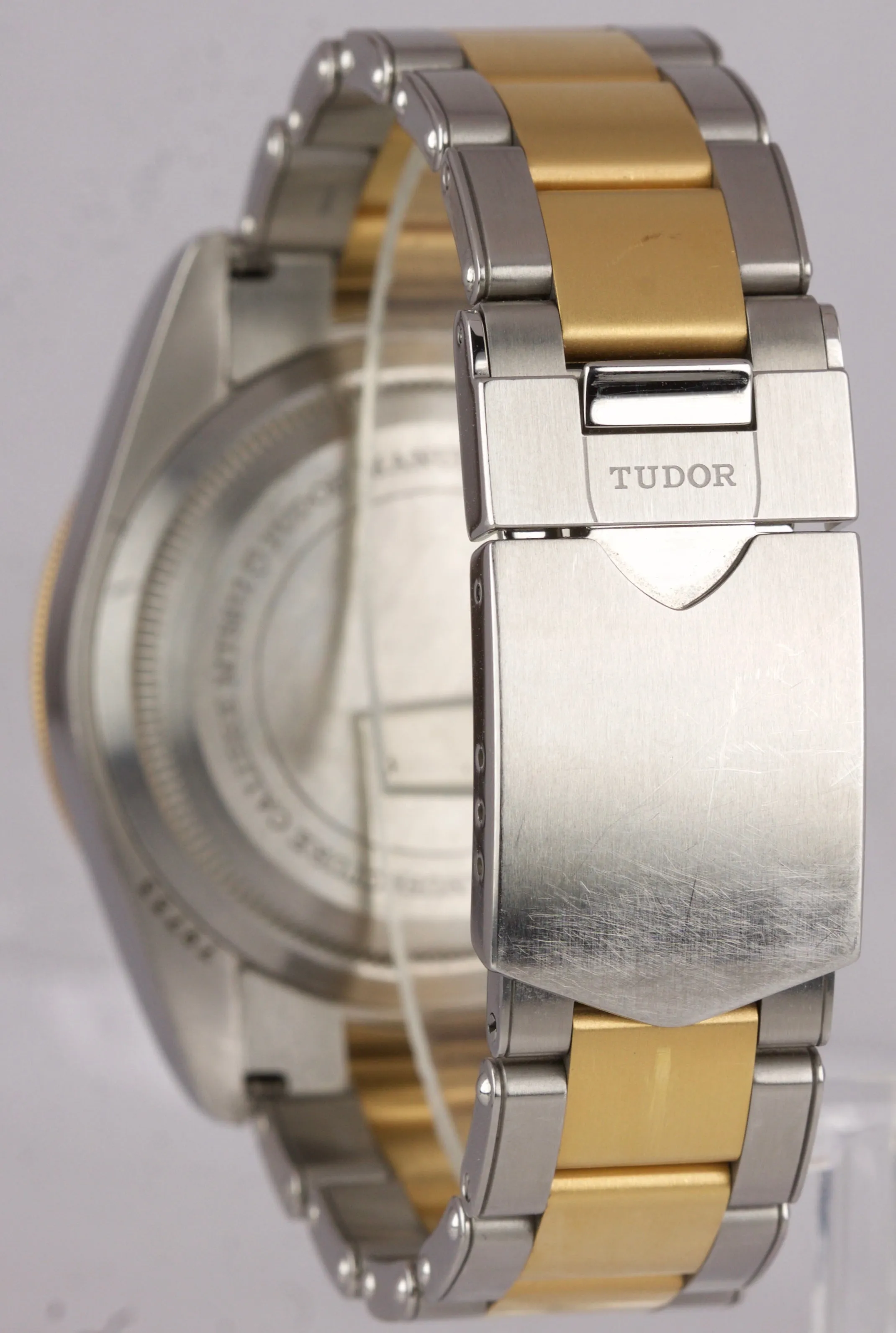 MINT 2019 Tudor Black Bay Heritage Two-Tone Stainless Black 41mm Watch 79733N
