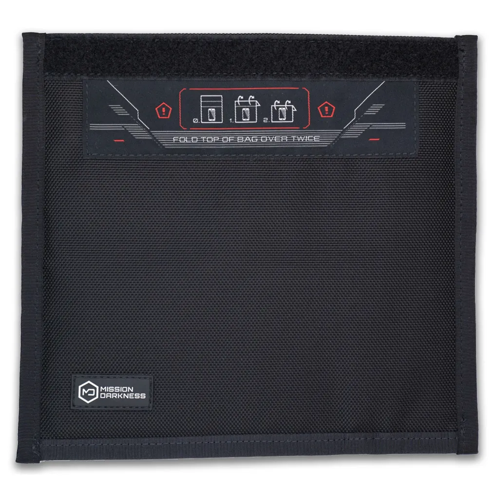Mission Darkness™ Non-Window Faraday Bag for Phones