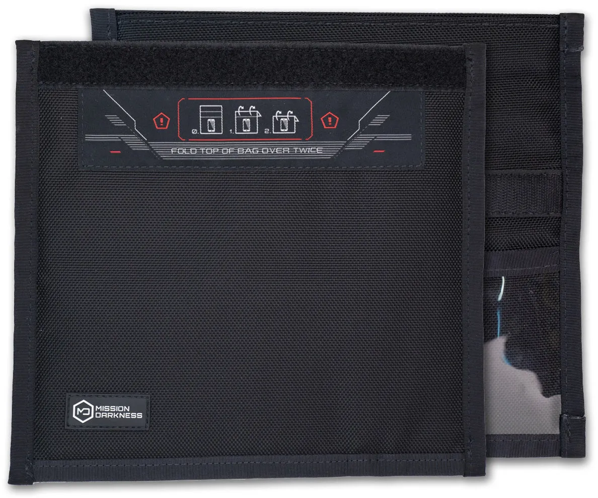 Mission Darkness™ Non-Window Faraday Bag for Phones