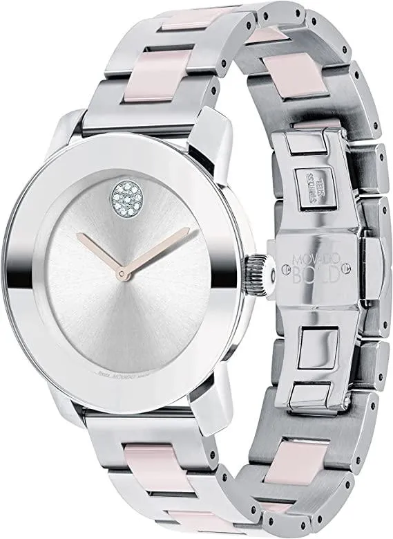 Movado Bold Ceramic Quartz Women's Watch 3600801