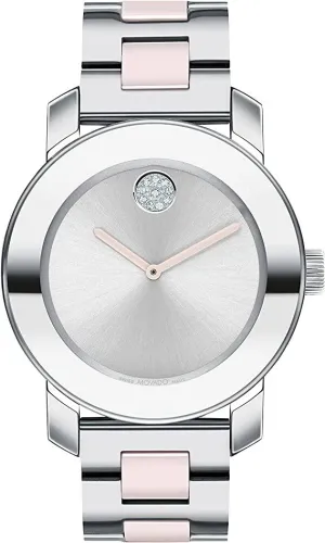 Movado Bold Ceramic Quartz Women's Watch 3600801