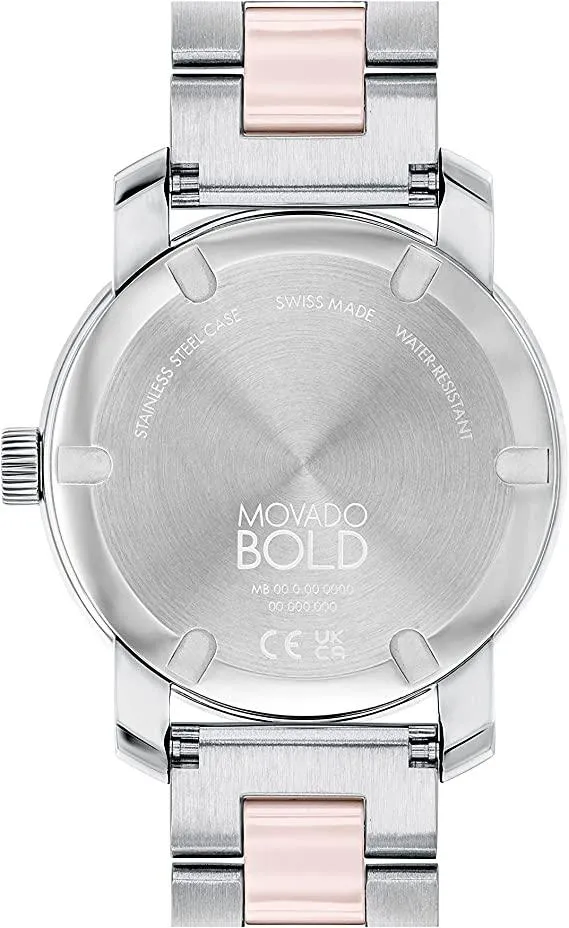 Movado Bold Ceramic Quartz Women's Watch 3600801