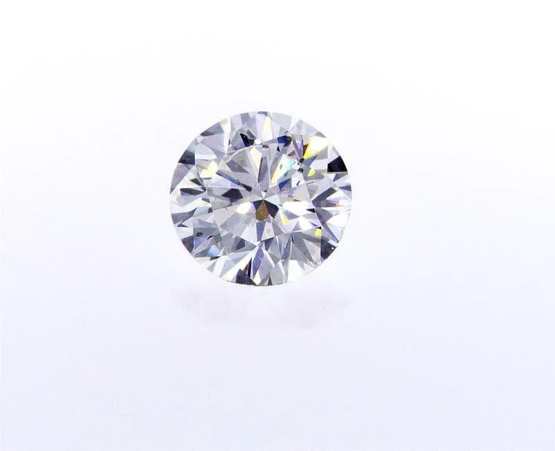 Natural Loose Diamond 0.57 CT D Color SI1 Clarity GIA Certified Round Cut