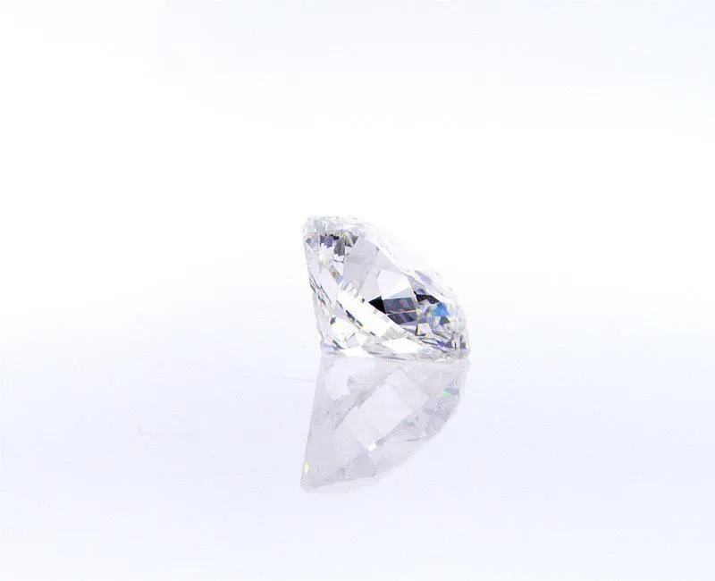 Natural Loose Diamond 0.57 CT D Color SI1 Clarity GIA Certified Round Cut
