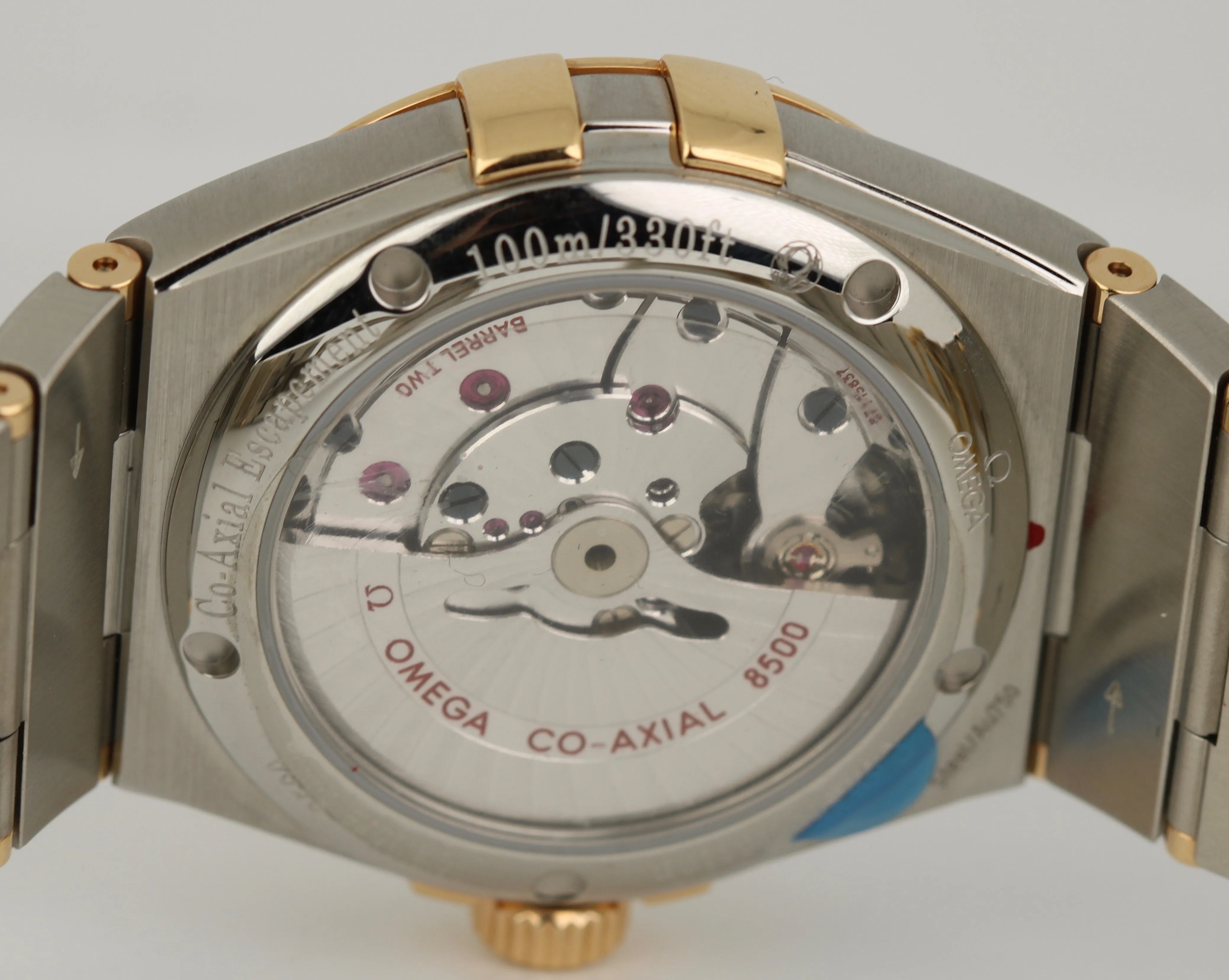 NEW 2020 Omega Constellation 38mm Two-Tone 18k Gold Auto 123.20.38.21.02.001