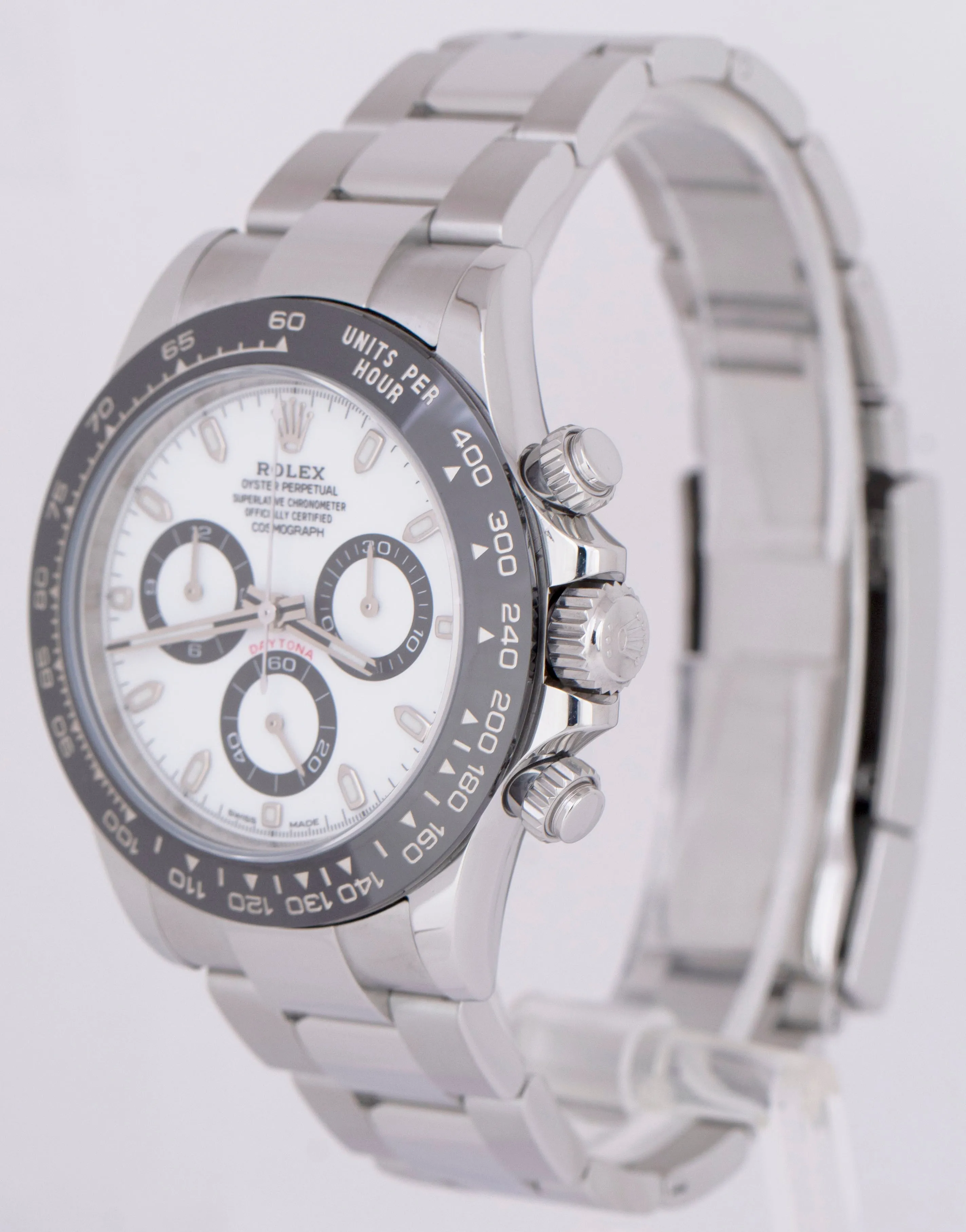 NEW 2023 PAPERS Rolex Daytona Cosmograph 40mm PANDA Steel Watch 116500 LN B P