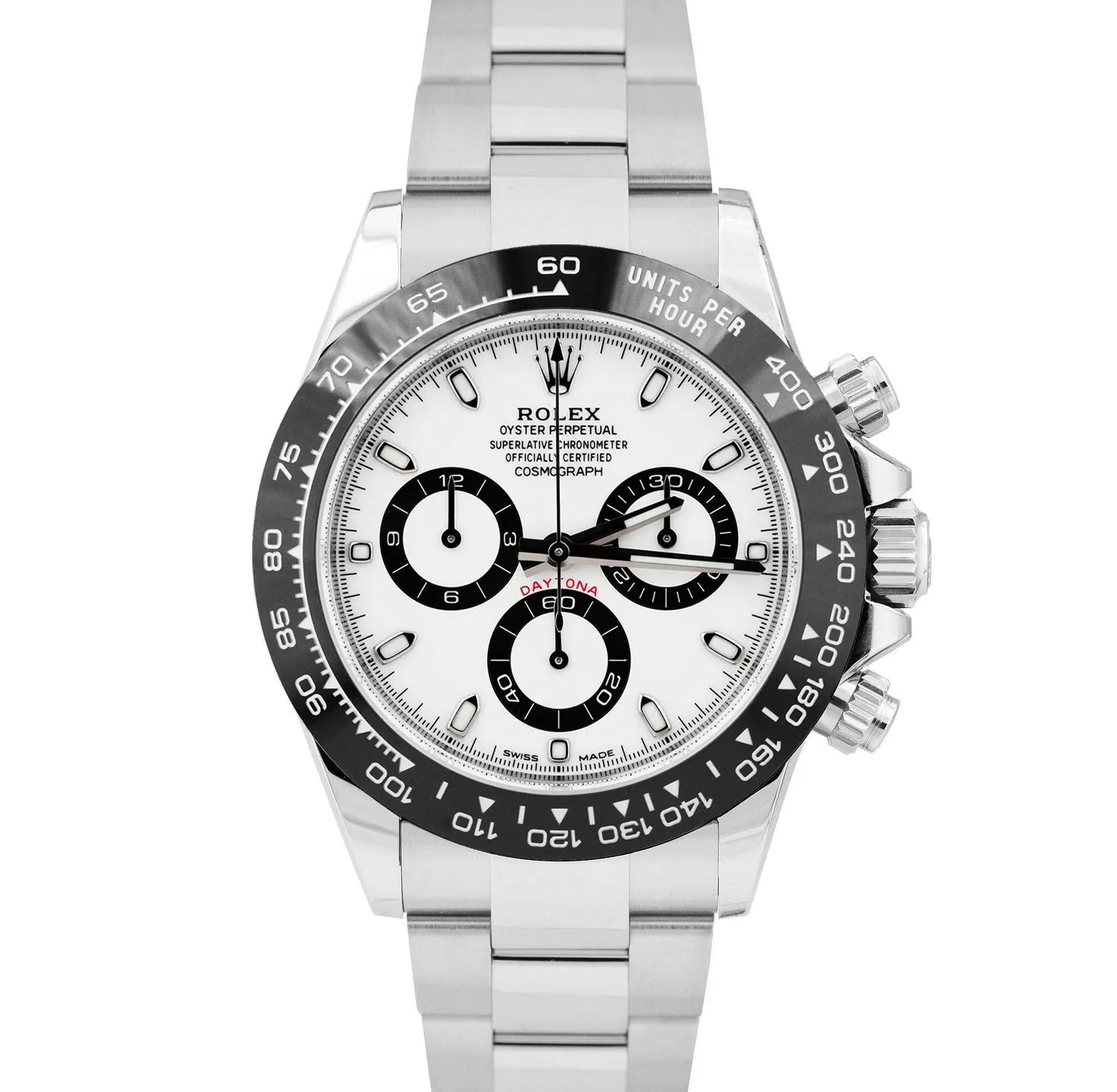 NEW 2023 PAPERS Rolex Daytona Cosmograph 40mm PANDA Steel Watch 116500 LN B P