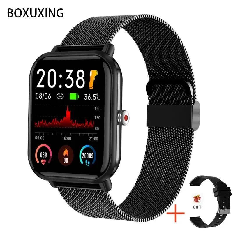 New Smart Watch Men Blood Oxygen Monitoring Sports Fitness Watch Man Woman Body Temperature Monitor Smart Watch For Xiaomi