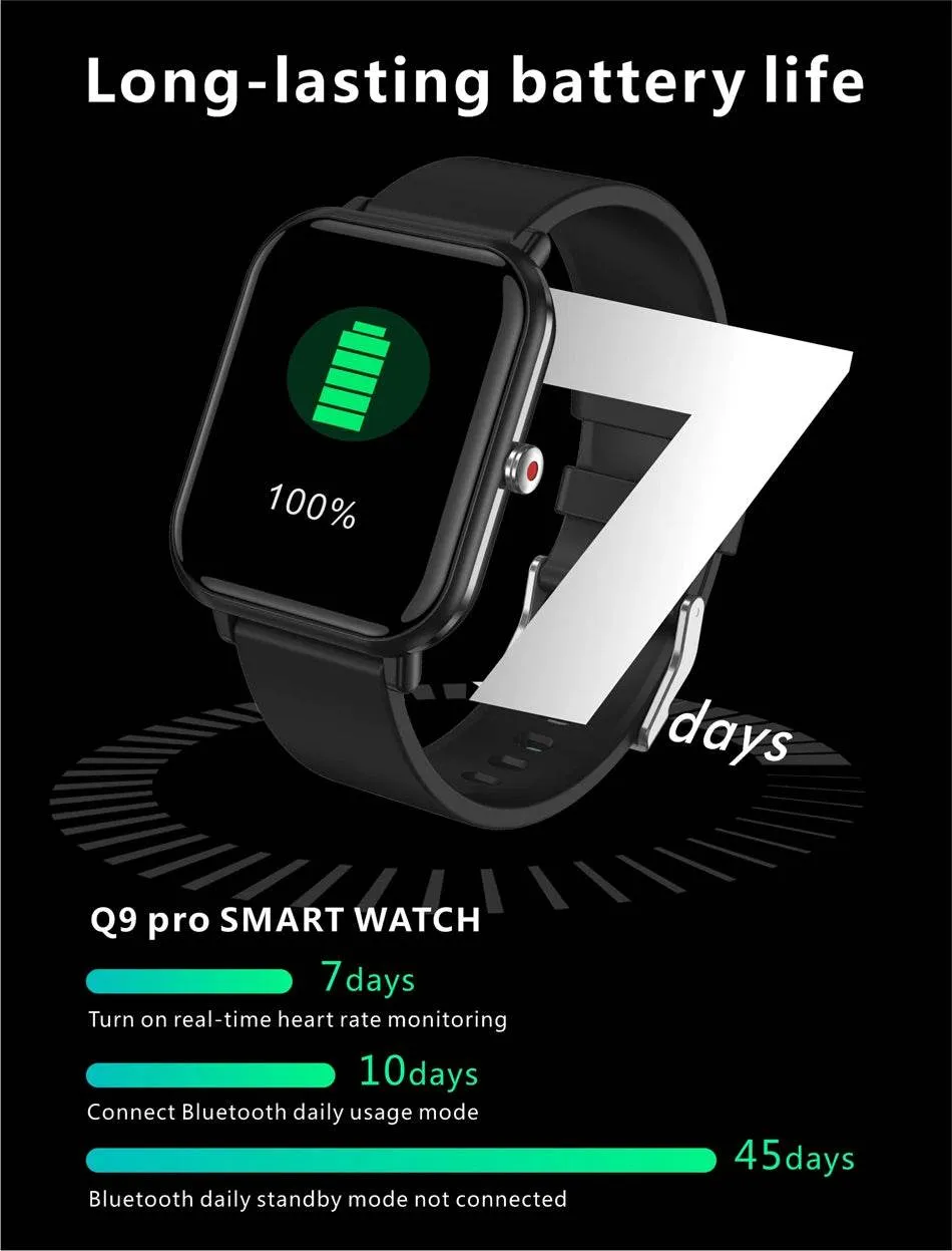 New Smart Watch Men Blood Oxygen Monitoring Sports Fitness Watch Man Woman Body Temperature Monitor Smart Watch For Xiaomi