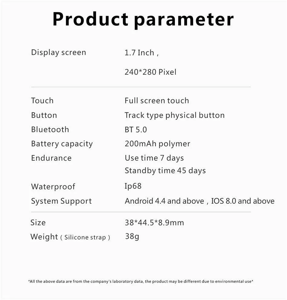 New Smart Watch Men Blood Oxygen Monitoring Sports Fitness Watch Man Woman Body Temperature Monitor Smart Watch For Xiaomi