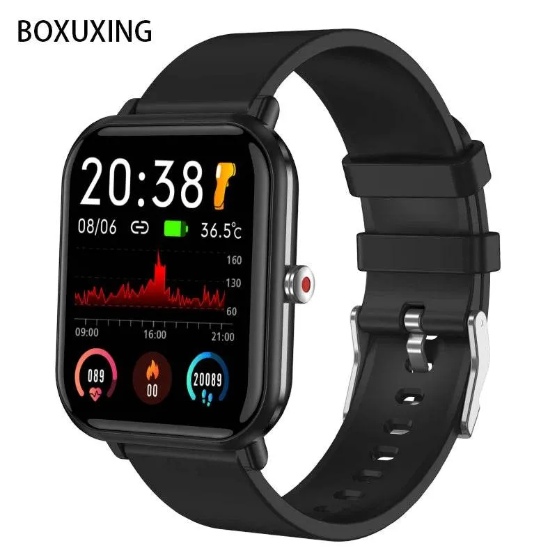 New Smart Watch Men Blood Oxygen Monitoring Sports Fitness Watch Man Woman Body Temperature Monitor Smart Watch For Xiaomi