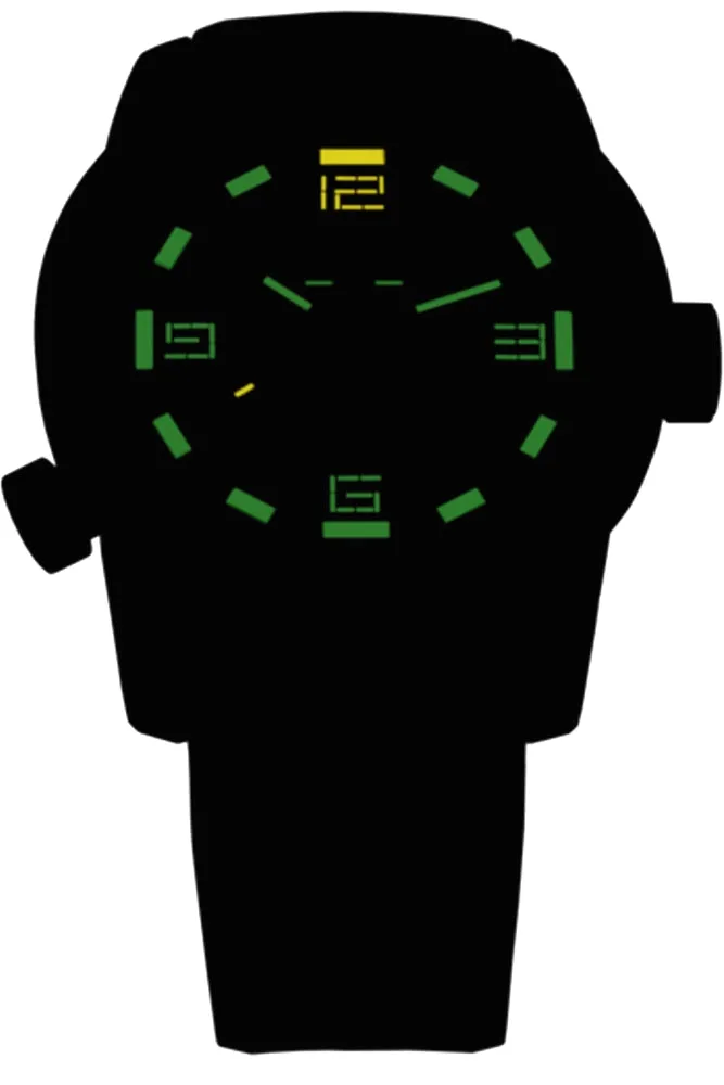 NEW! Traser P68 Pathfinder T100 Tritium Automatic Watch, Grey, Dive Strap 110594