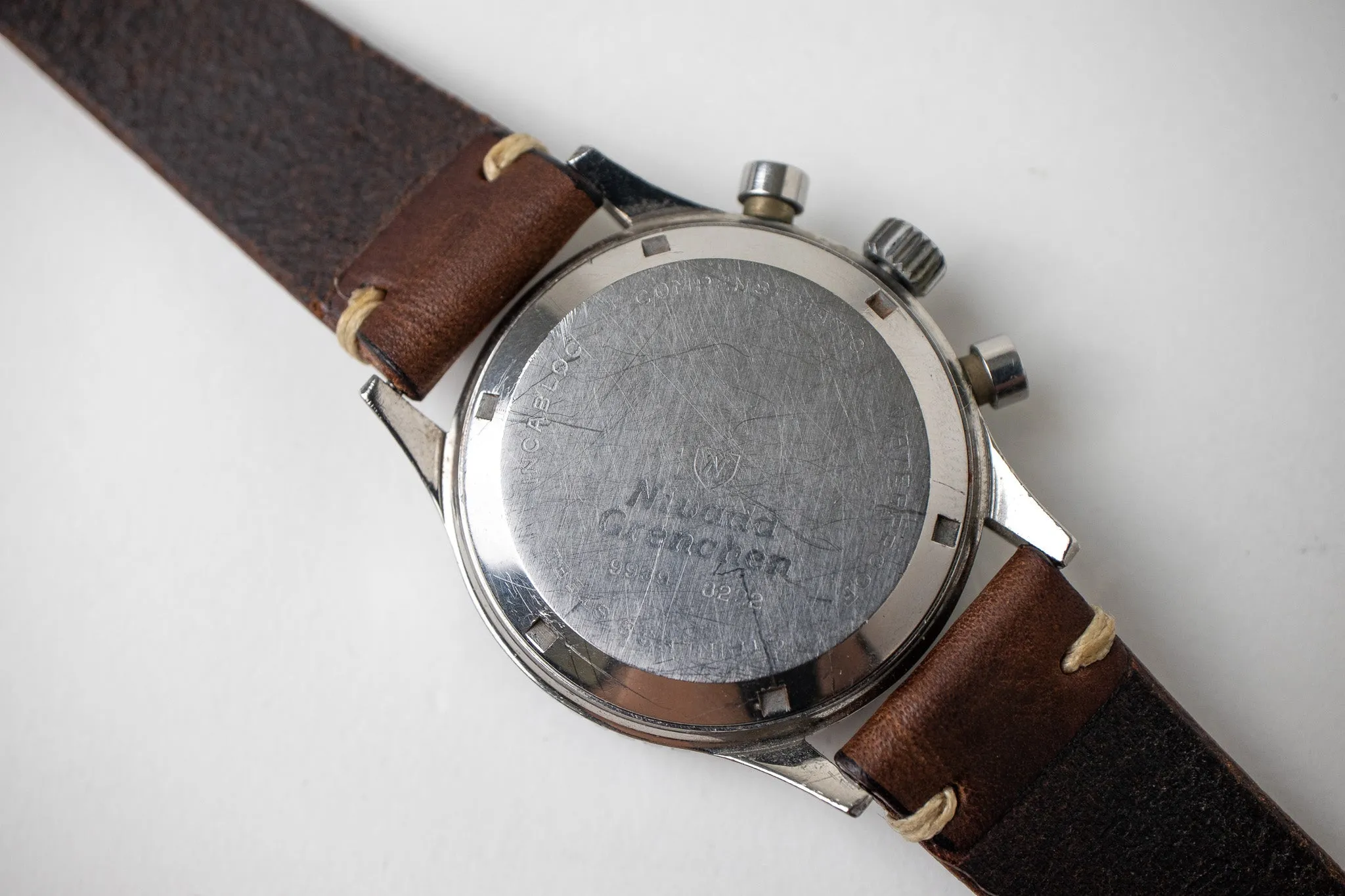 Nivada Grenchen Aviator Sea Diver Chronograph 9989-8222