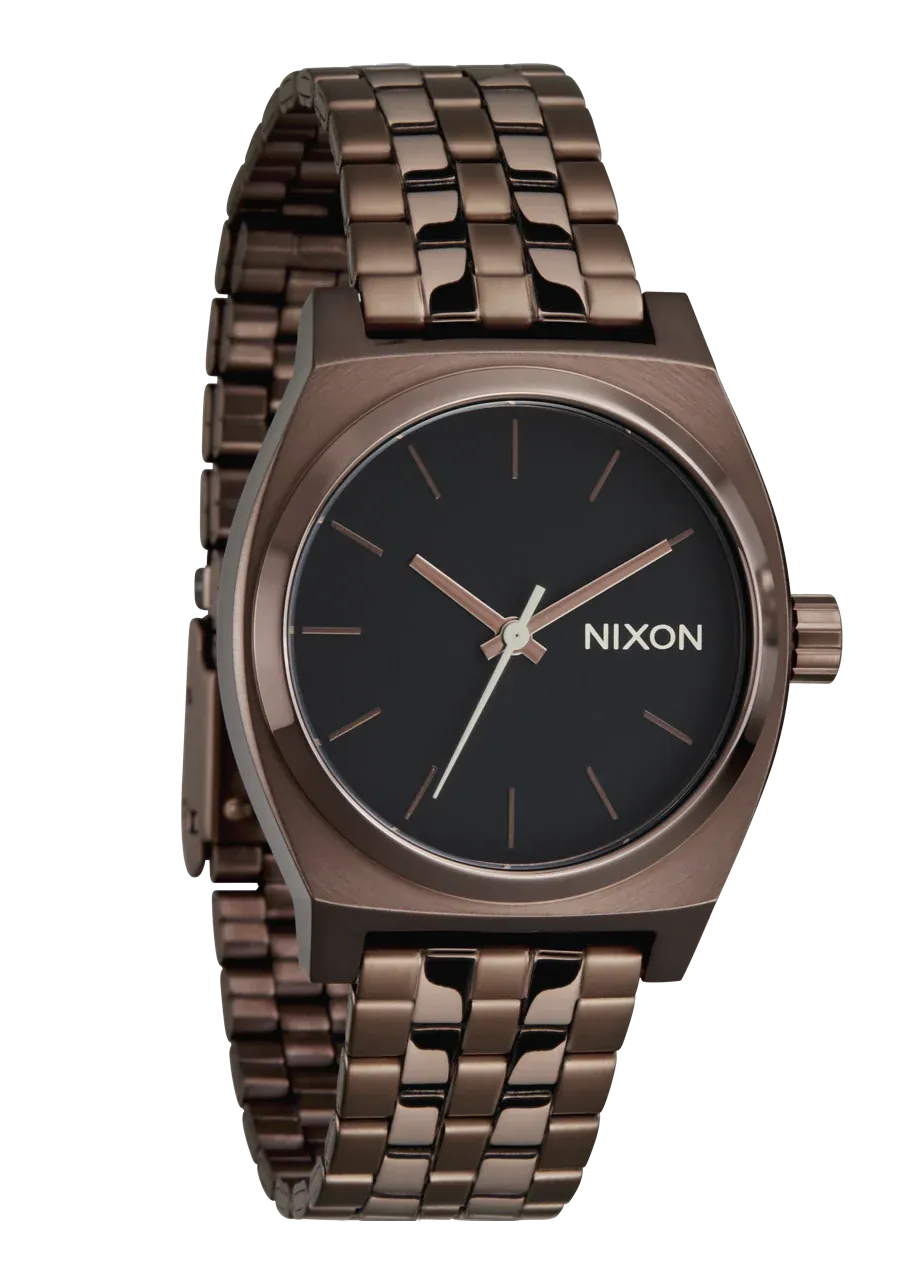 NIXON MEDIUM TIME TELLER CHOCOLATE