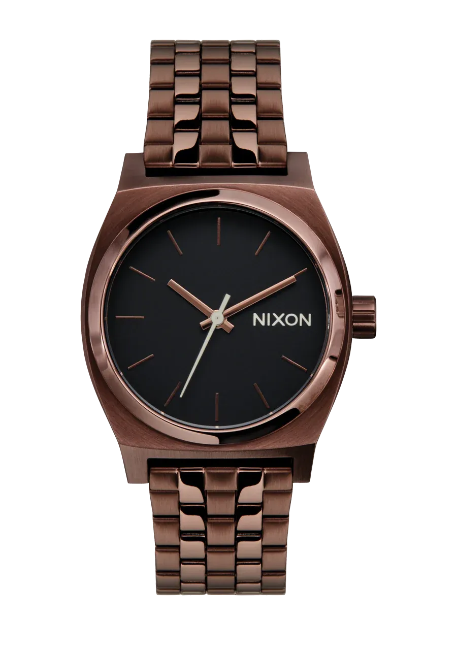 NIXON MEDIUM TIME TELLER CHOCOLATE
