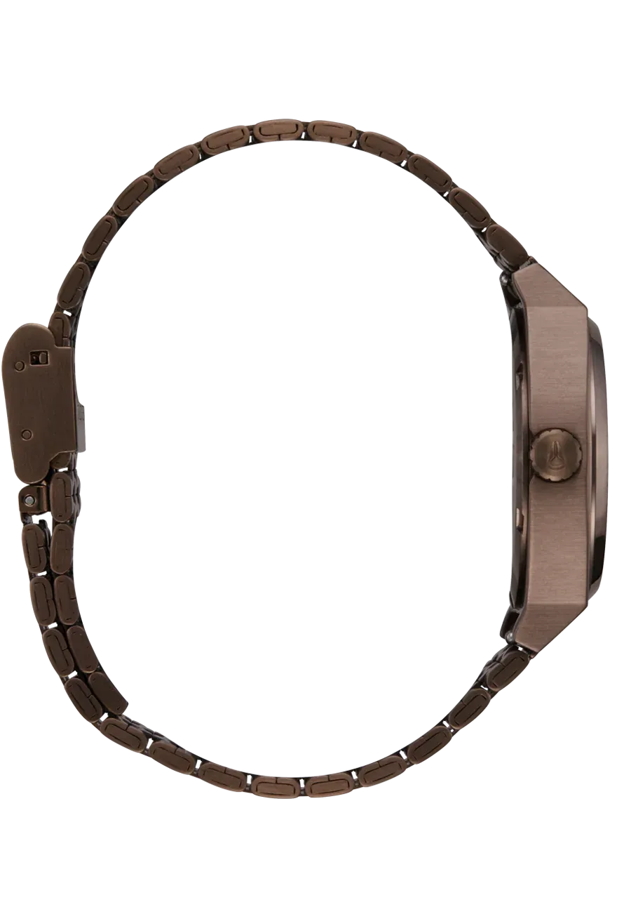 NIXON MEDIUM TIME TELLER CHOCOLATE