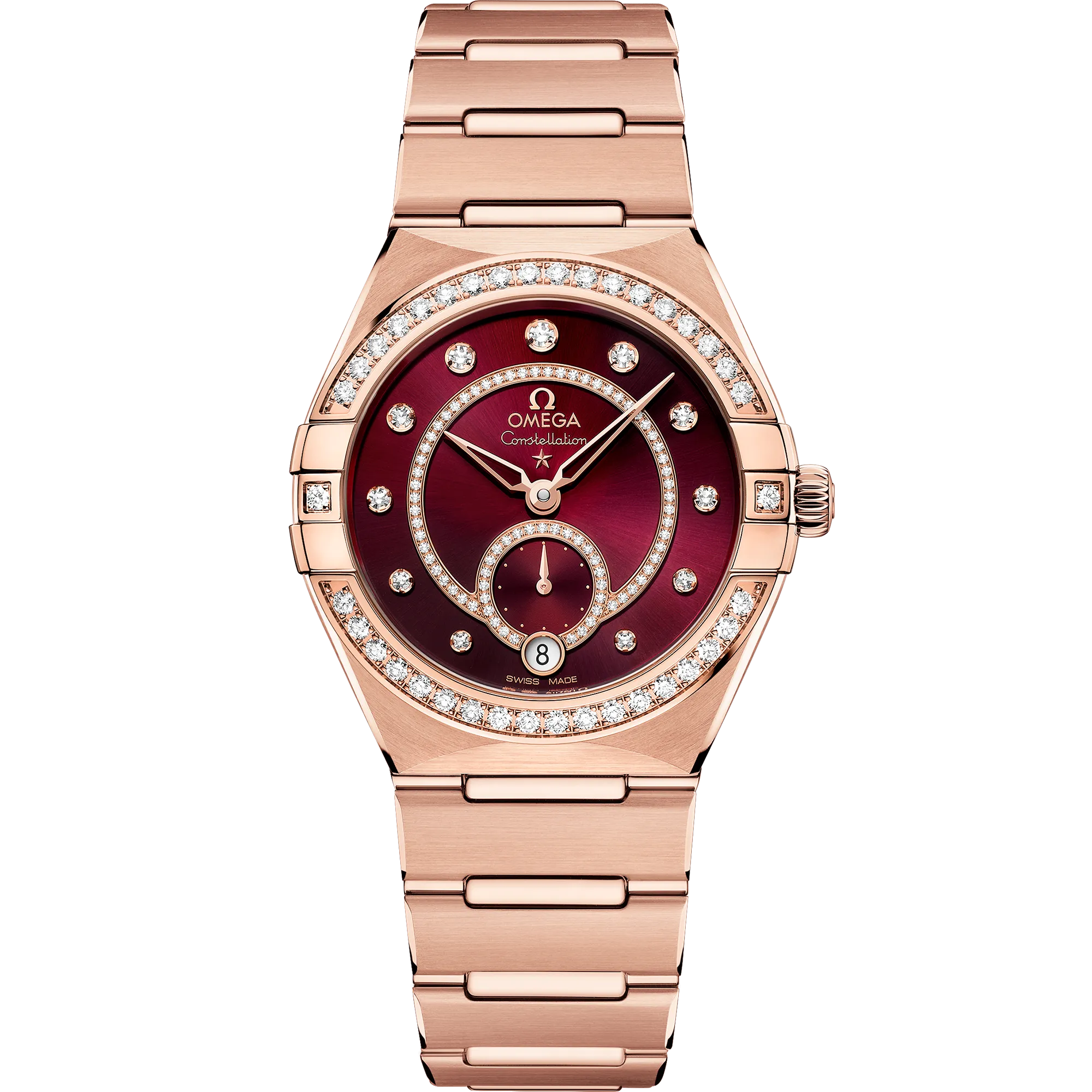 Omega Constellation 34 mm, Sedna™ gold on Sedna™ gold