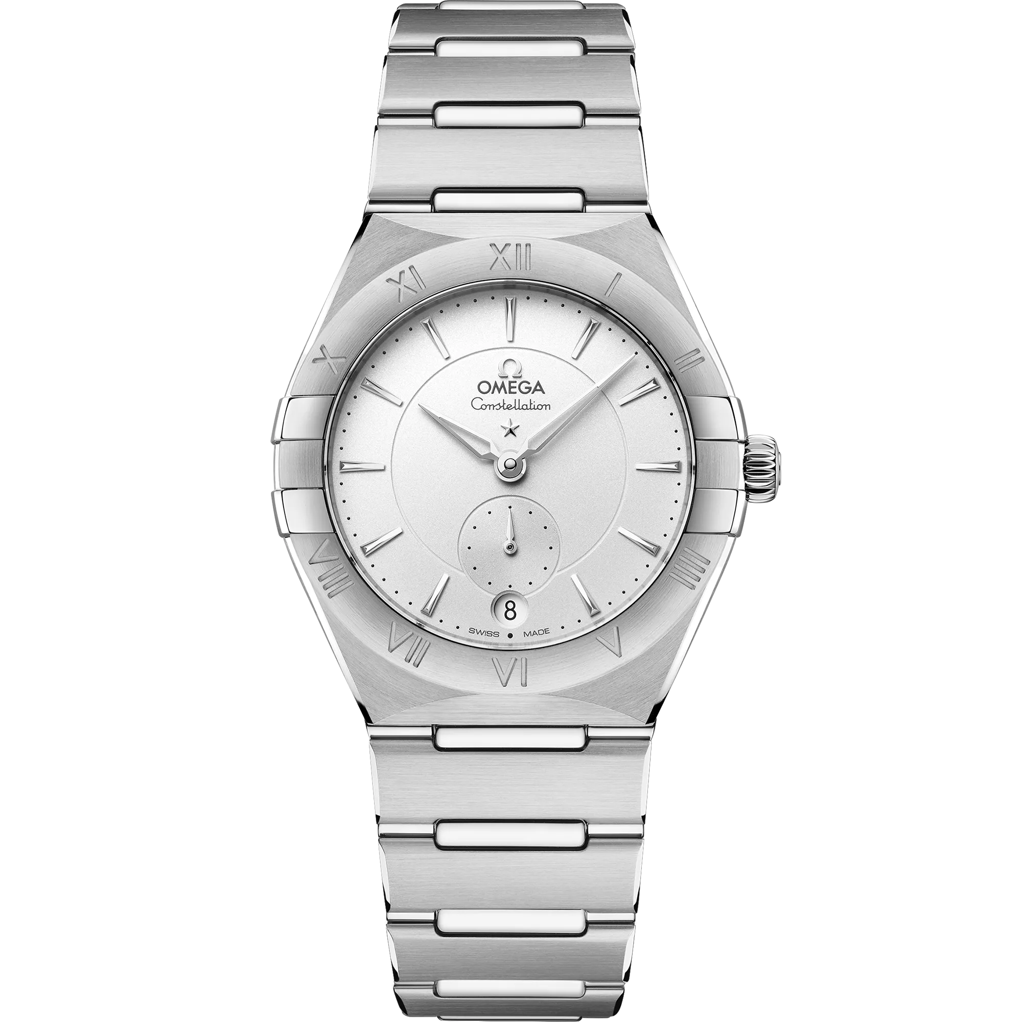 Omega Constellation 34 mm, steel on steel
