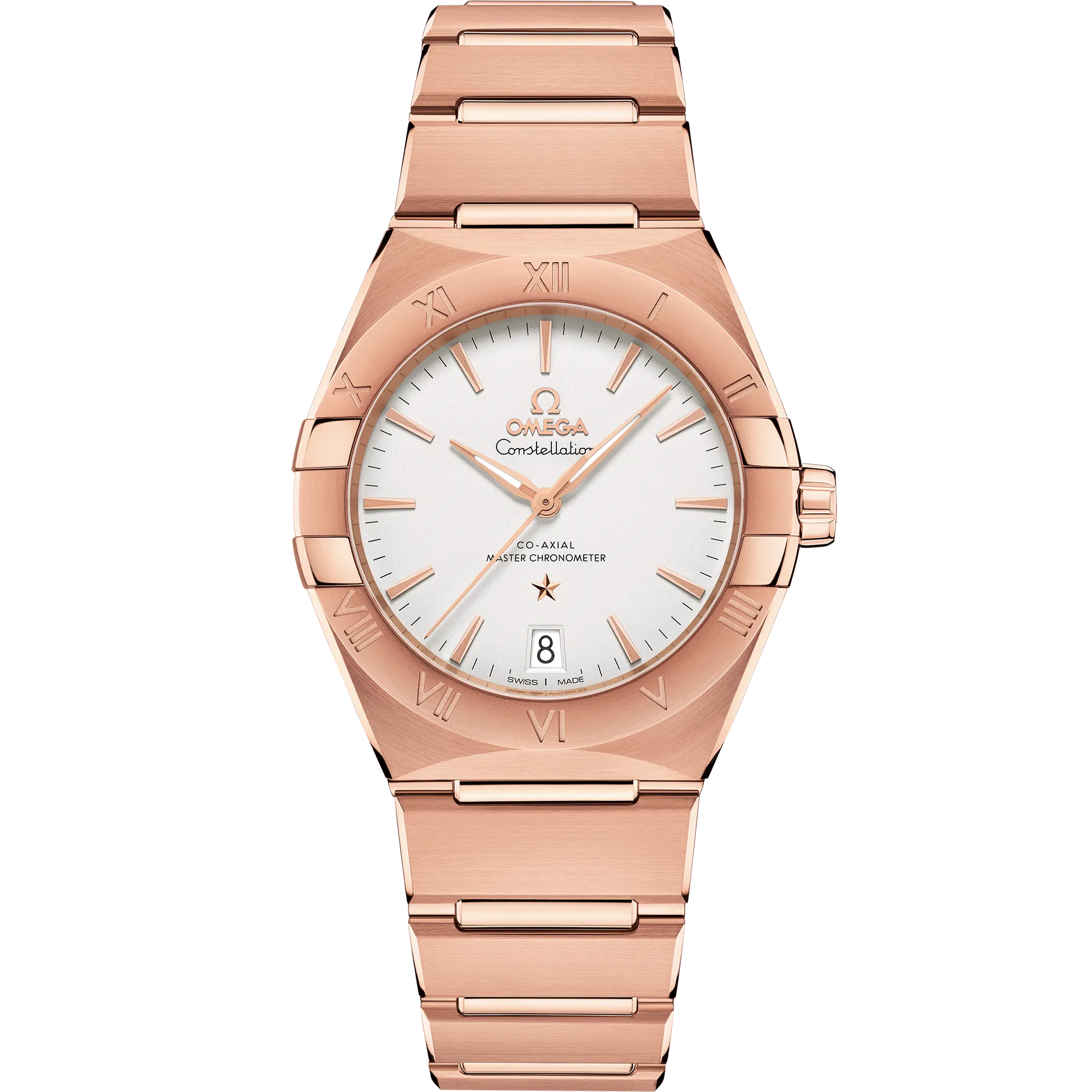 Omega Constellation 36 mm, Sedna™ gold on Sedna™ gold