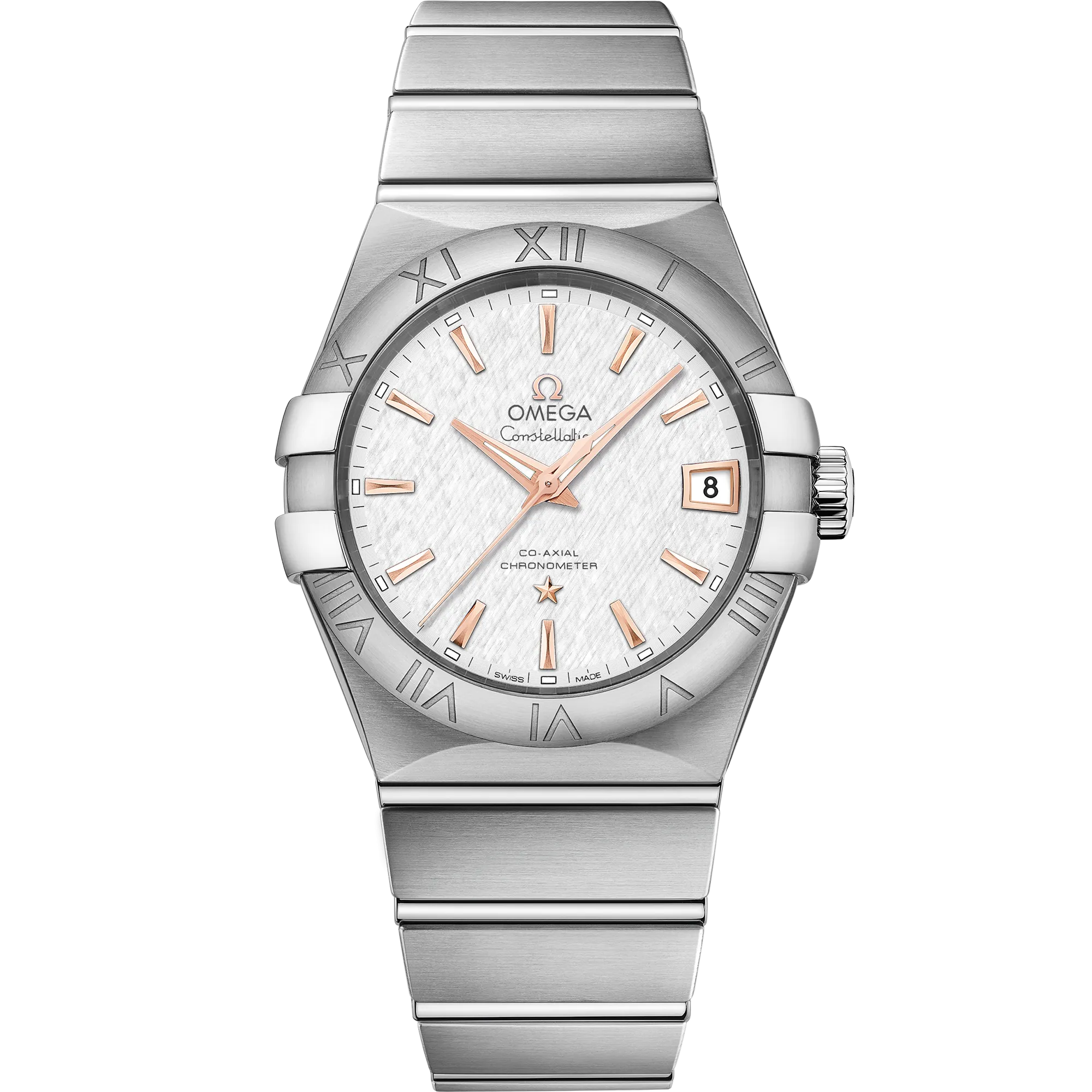 Omega Constellation 38 mm, steel on steel