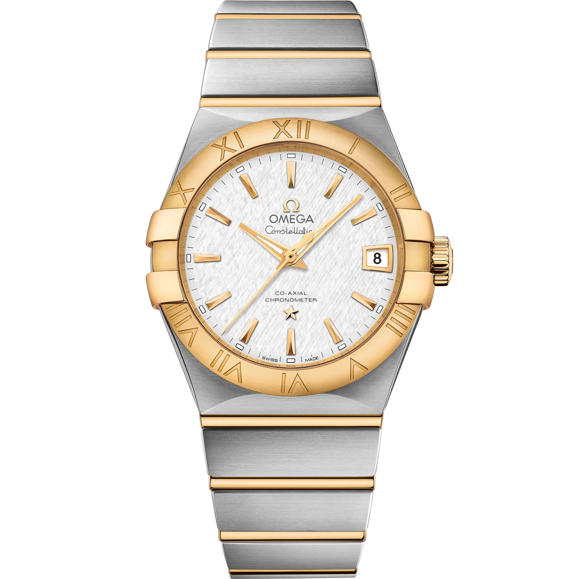 Omega Constellation 38 mm, steel - yellow gold on steel - yellow gold