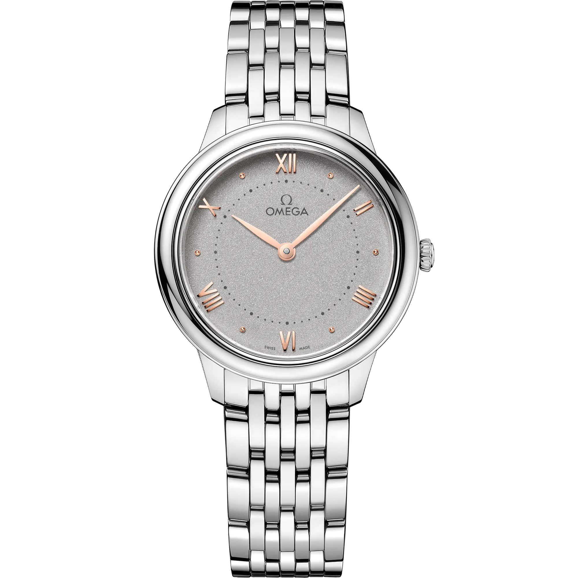 Omega De Ville Prestige 30 mm, steel on steel