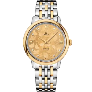 Omega De Ville Prestige 32.7 mm, steel - yellow gold on steel - yellow gold