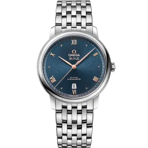 Omega De Ville Prestige 39.5 mm, steel on steel