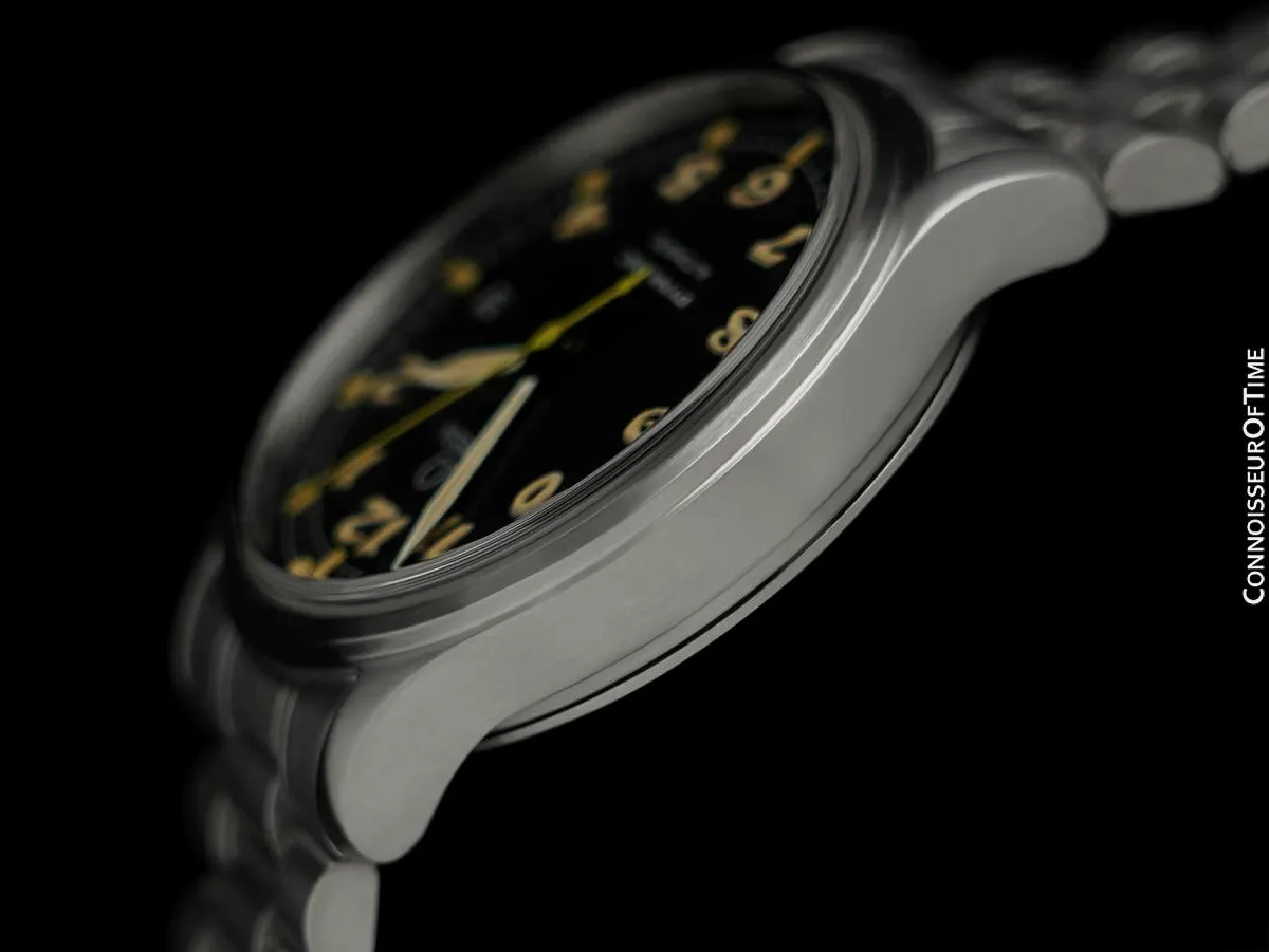 Omega Dynamic III Mens Military Dial Automatic Watch, Ref. 5200.50 - Stainless Steel
