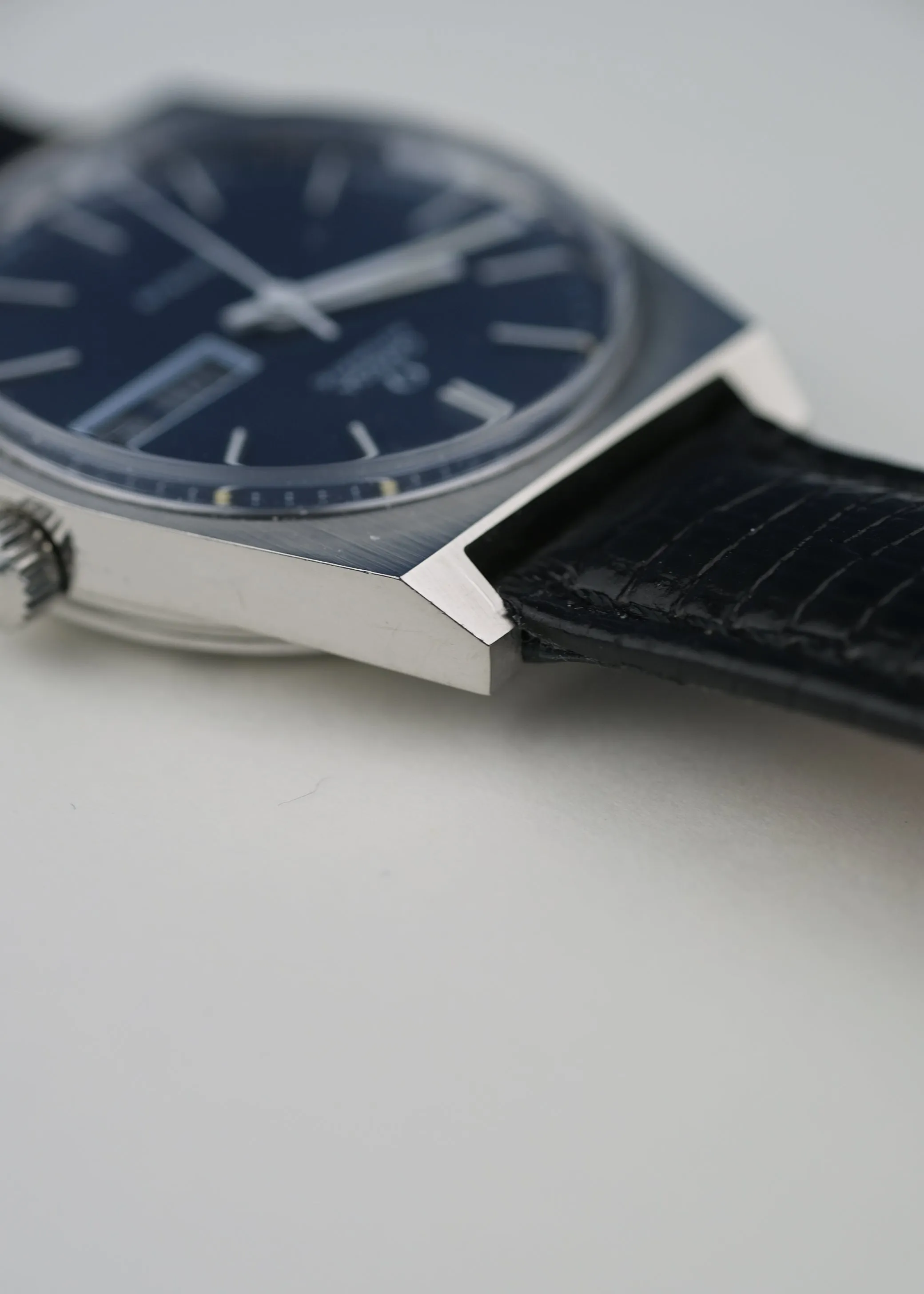 Omega Geneve Day/Date Blue Dial