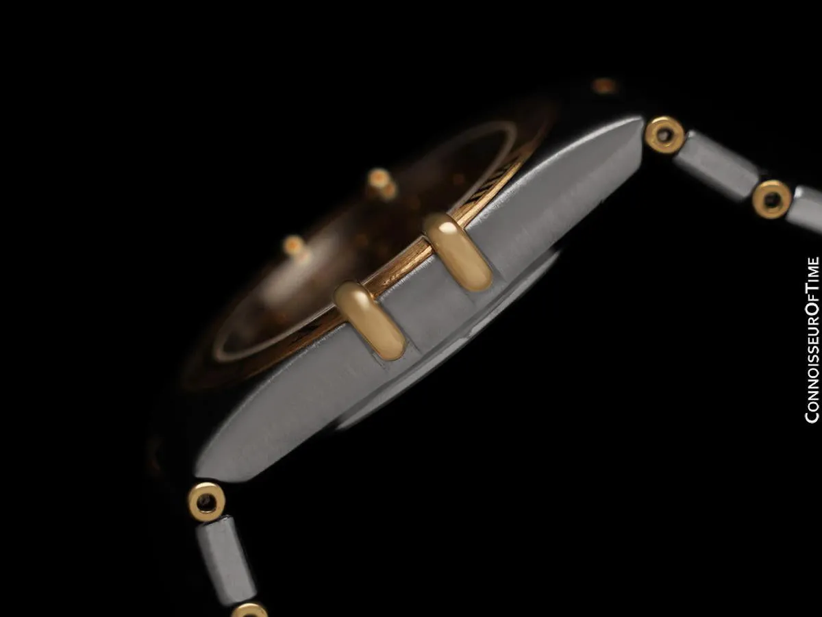 Omega Ladies Constellation Manhattan Mini Watch - 18K Gold & Stainless Steel