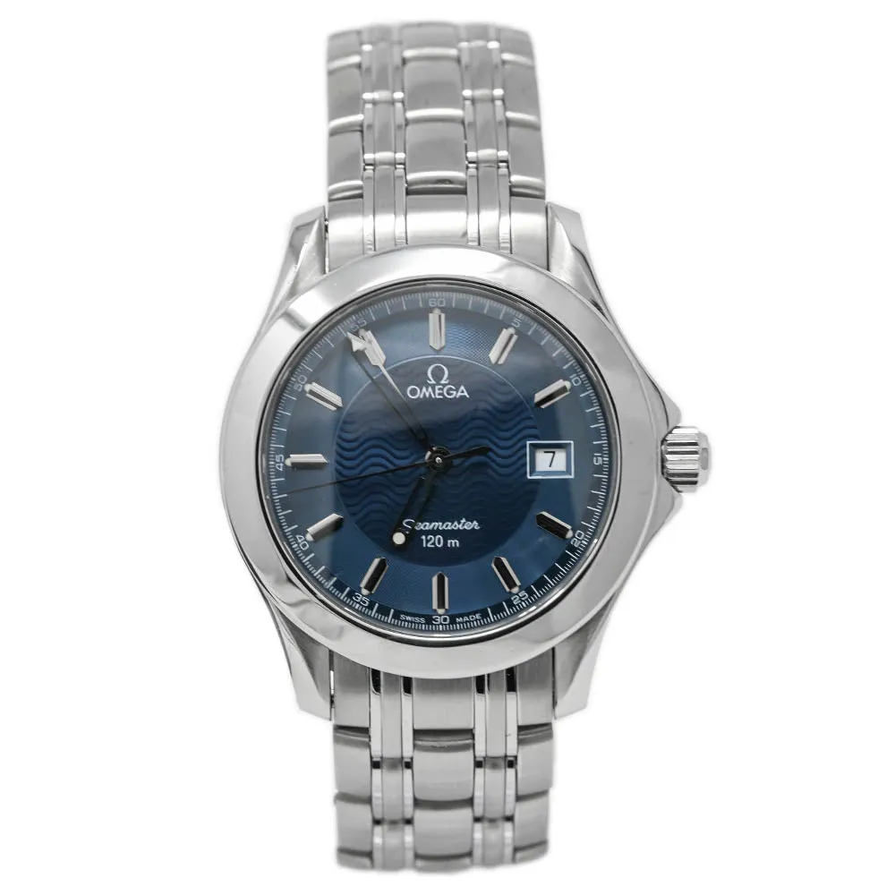 Omega Men's Seamaster 36mm Stainless Steel Blue Dial Watch Reference #: 2511.81.00