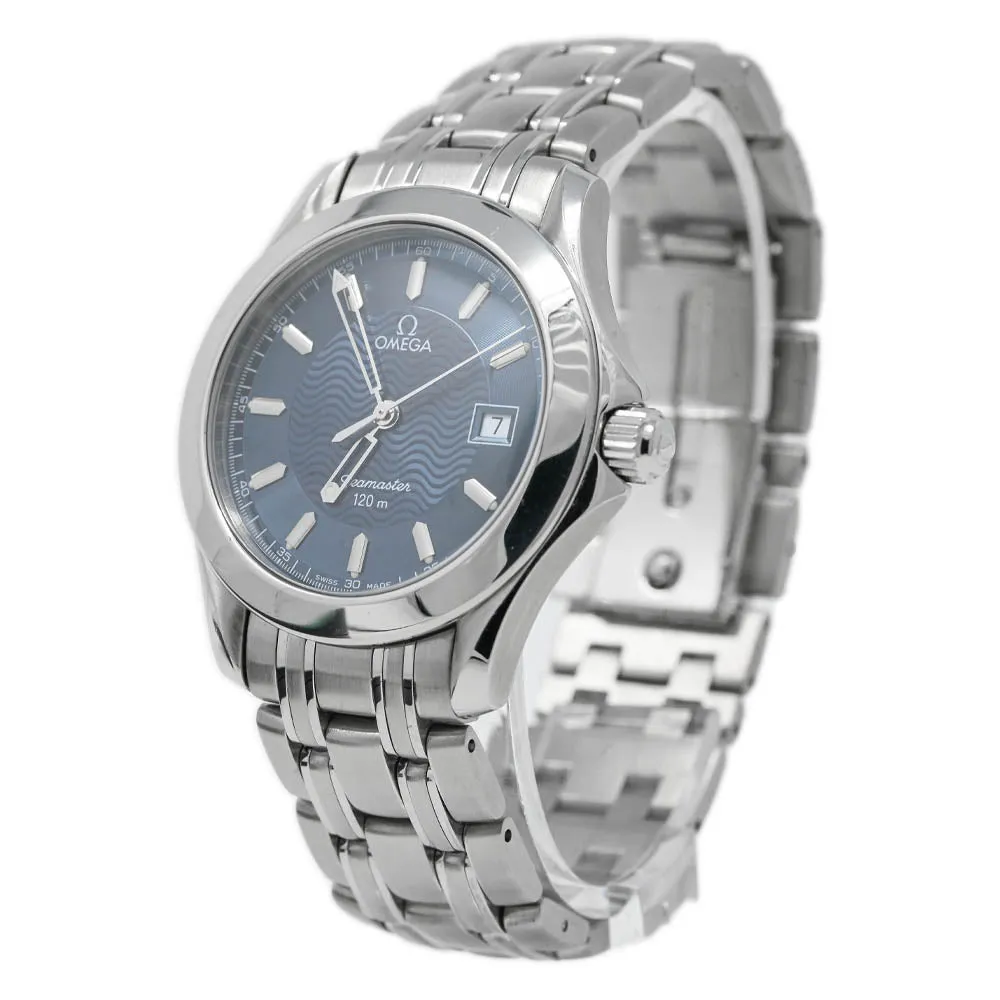 Omega Men's Seamaster 36mm Stainless Steel Blue Dial Watch Reference #: 2511.81.00