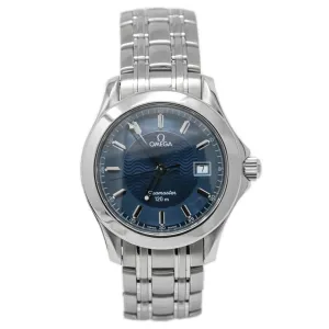 Omega Men's Seamaster 36mm Stainless Steel Blue Dial Watch Reference #: 2511.81.00