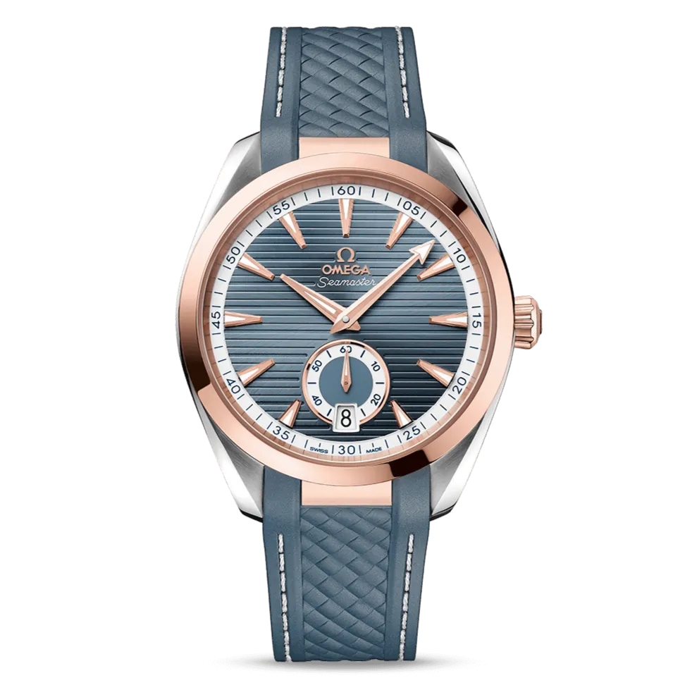 OMEGA Seamaster Aqua Terra 150m Co-Axial Master Chronometer Small Seconds 41mm with Blue Dial