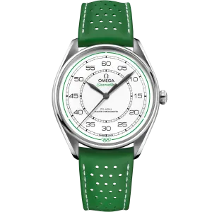 Omega Seamaster Olympic Official Timekeeper 39.5 mm, steel on leather strap