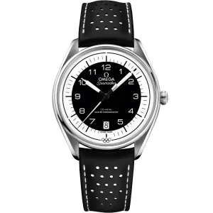 Omega Seamaster Olympic Official Timekeeper 39.5 mm, steel on leather strap