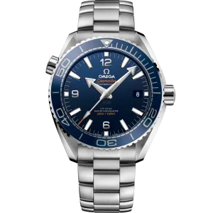 Omega Seamaster Planet Ocean 600M 43.5 mm, steel on steel