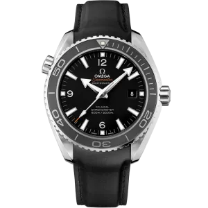 Omega Seamaster Planet Ocean 600M 45.5 mm, steel on rubber strap