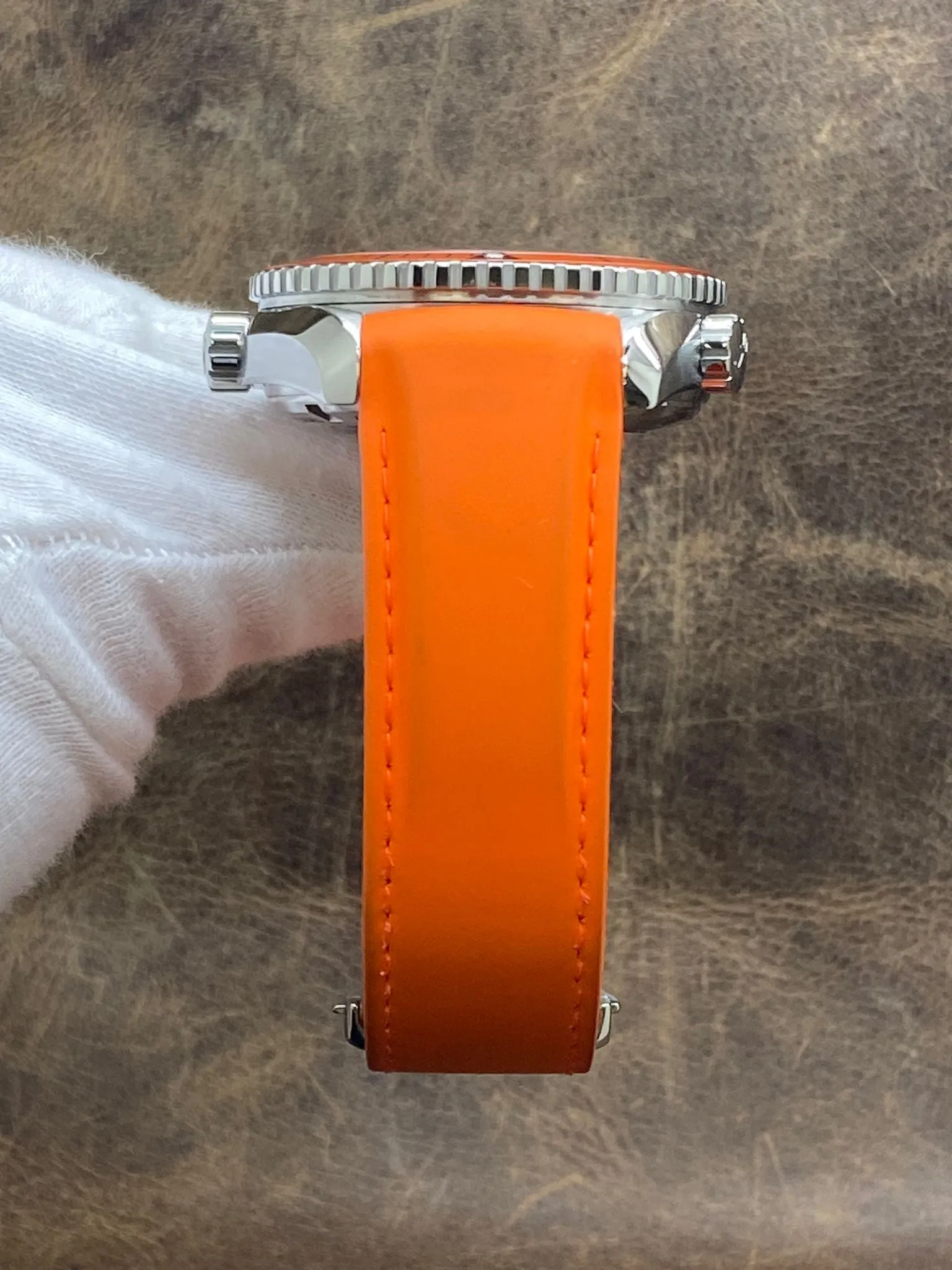 Omega Seamaster Planet Ocean Orange 232.32.46.21.01.001 Black Dial Automatic Men's Watch