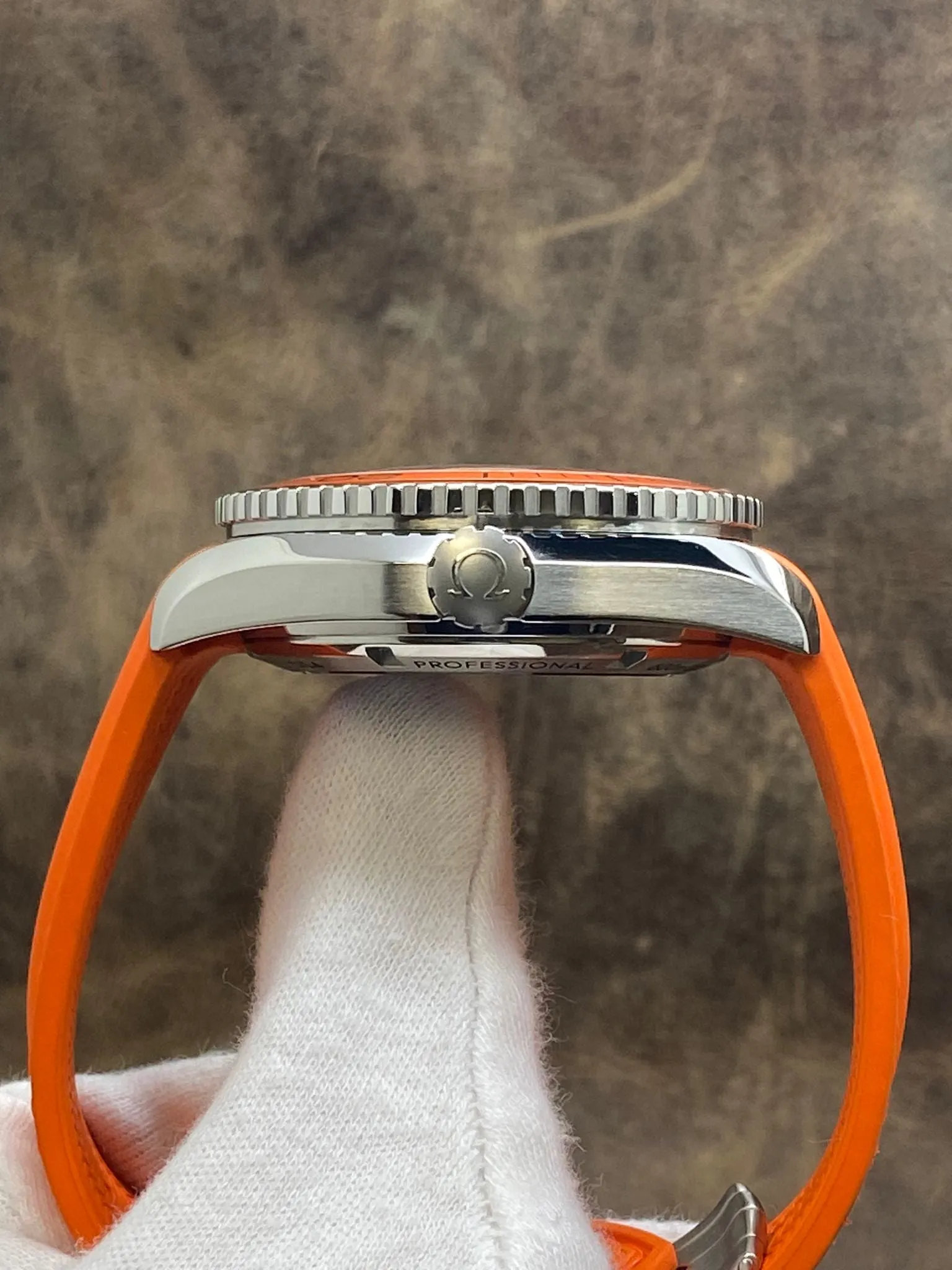Omega Seamaster Planet Ocean Orange 232.32.46.21.01.001 Black Dial Automatic Men's Watch