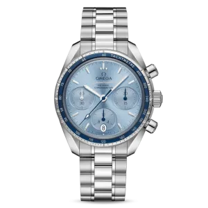 OMEGA Speedmaster 38 Co-Axial Chronometer Chronograph 38mm with Blue Dial