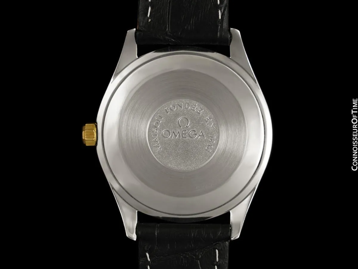 Omega Speedmaster Classic Heritage Mens Automatic Watch - Stainless Steel & Solid 18K Gold
