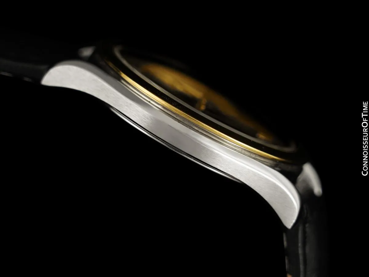 Omega Speedmaster Classic Heritage Mens Automatic Watch - Stainless Steel & Solid 18K Gold