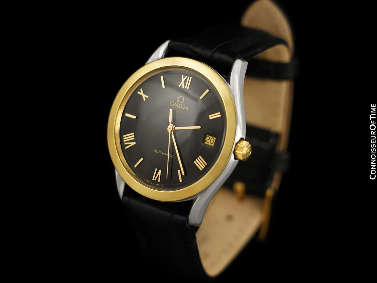 Omega Speedmaster Classic Heritage Mens Automatic Watch - Stainless Steel & Solid 18K Gold