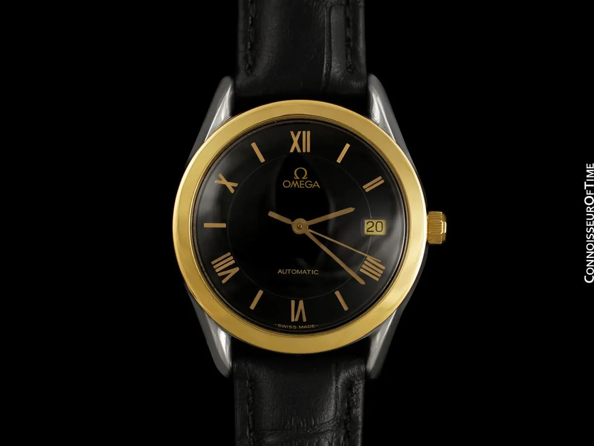 Omega Speedmaster Classic Heritage Mens Automatic Watch - Stainless Steel & Solid 18K Gold
