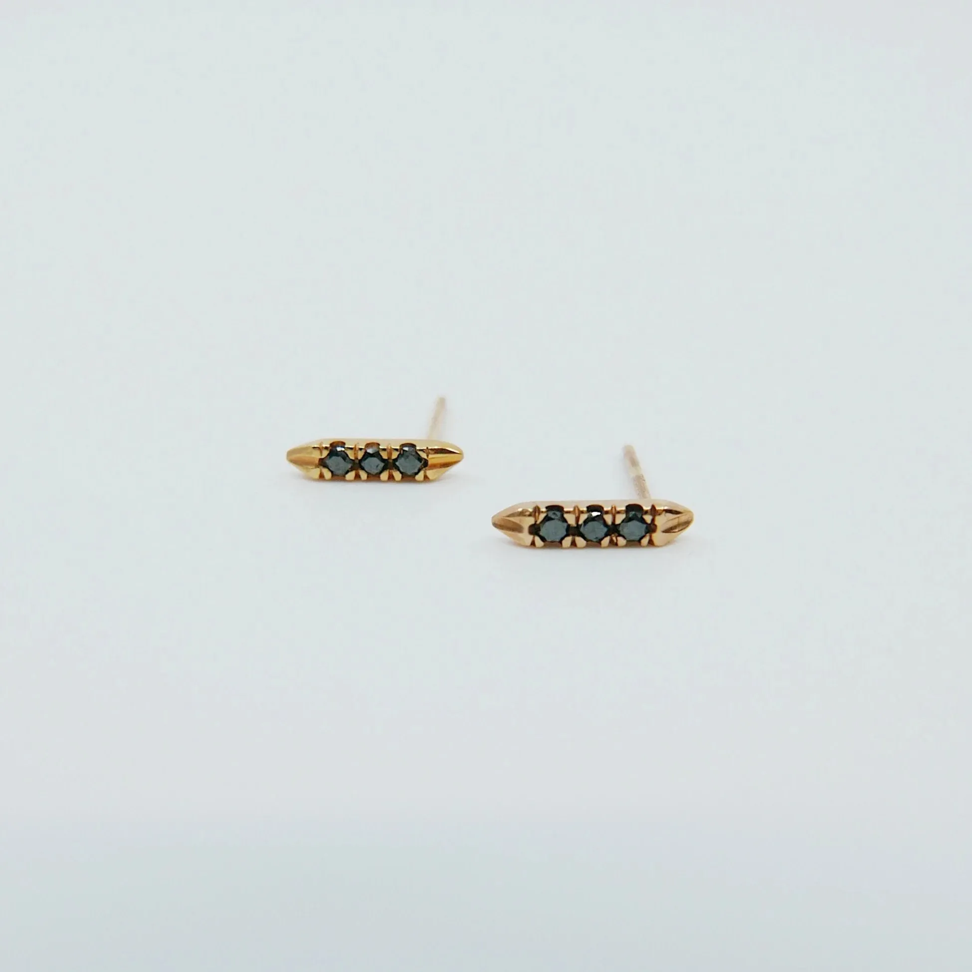 On Pointe Diamond Earrings