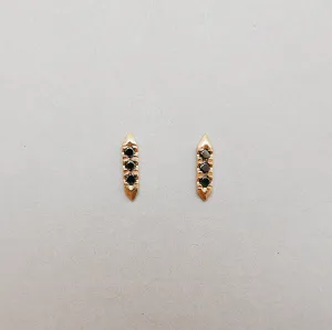 On Pointe Diamond Earrings