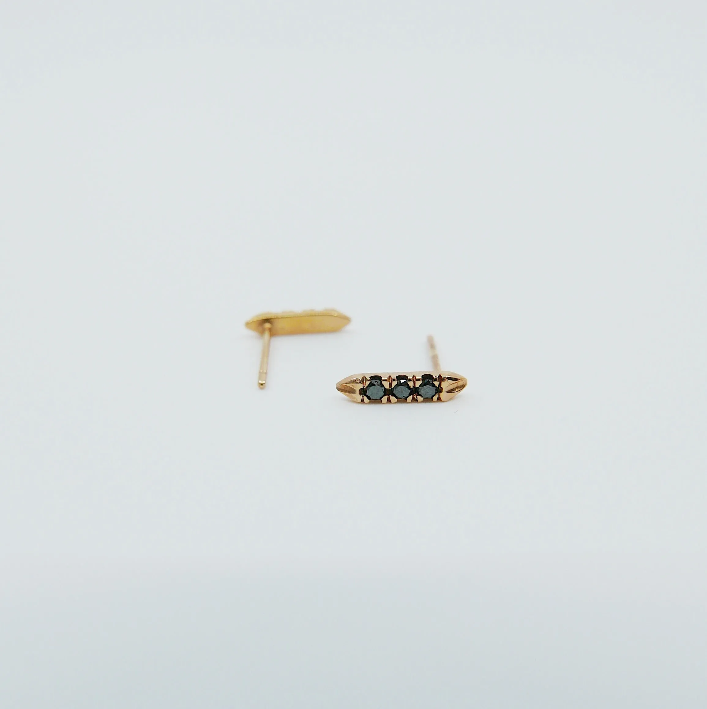 On Pointe Diamond Earrings